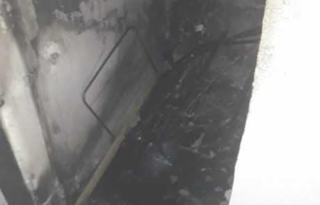 תינוק חולץ מדירה בוערת, יש פצועים נוספים