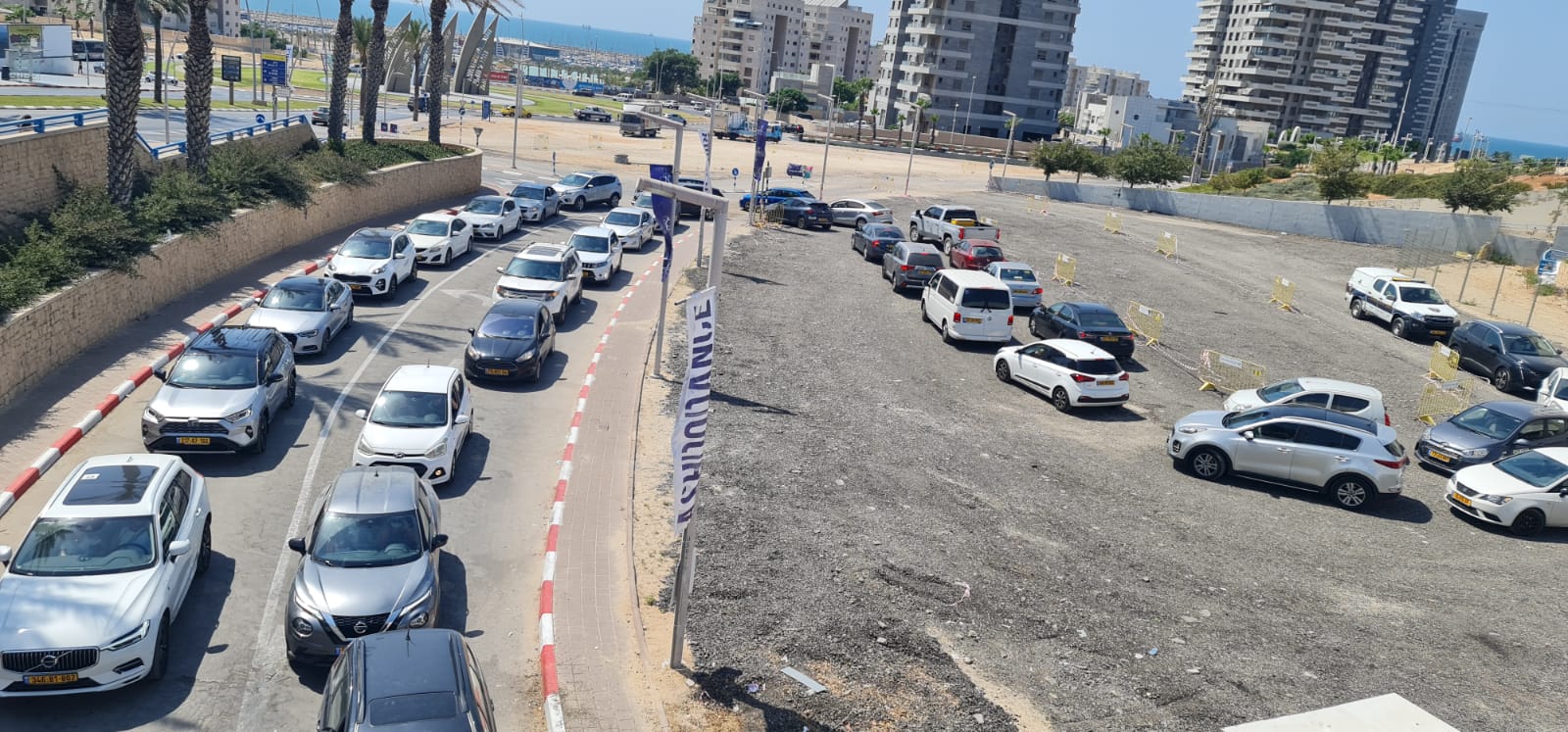 דרייב אין בדיקות קורונה