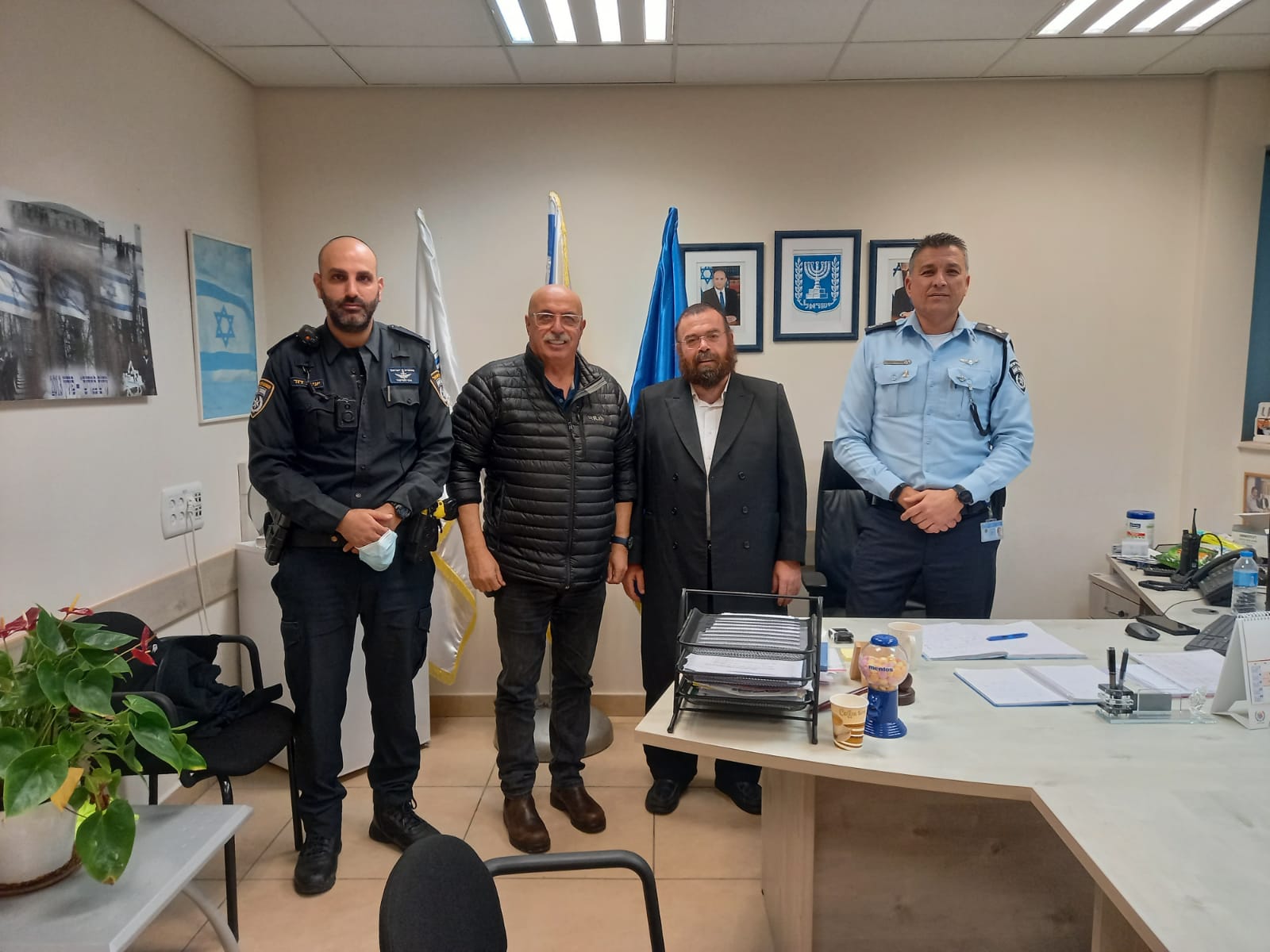 הפגישה במשרד סיו"ר העירייה