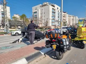 תאונת דרכים באשדוד