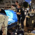 זירת הרצח ברובע ב', צילום: דוברות משטרת ישראל