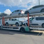 המשאית הושבתה על ידי המשטרה, צילום: דוברות משטרת ישראל