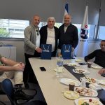 מנהלי רובעי אשדוד ערכו ביקור מקצועי בנמל אשדוד צילום דוברות הנמל