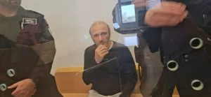 ריגול באשדוד - סוכן איראני - הנאשם אדוארד יוספוב בבית המשפט, צילום: אשדודים