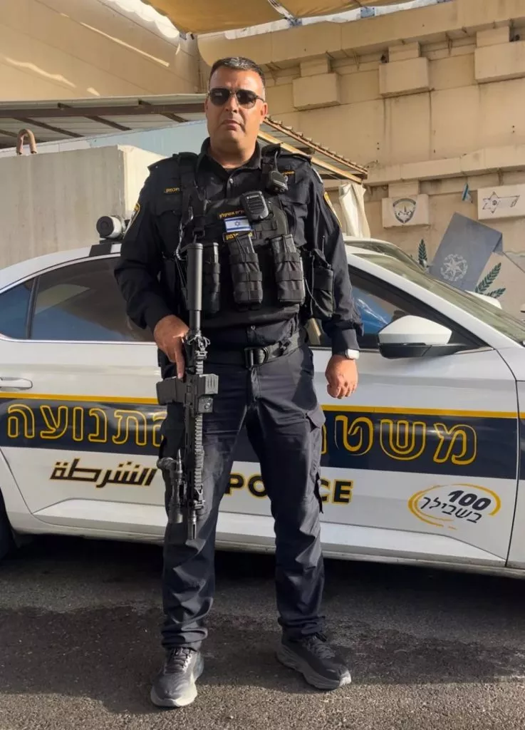 ניצב מאיר חכמון בחרבות ברזל, צילום ארכיון: דוברות משטרת ישראל