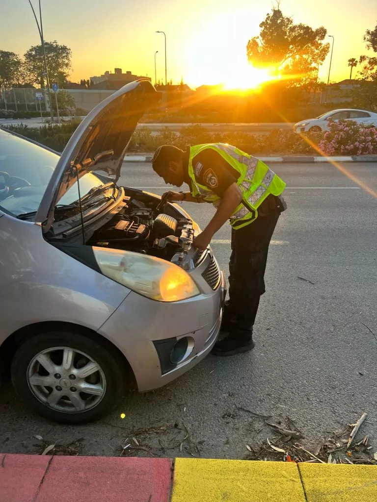 מבצע דרמטי צילום: דוברות המשטרה