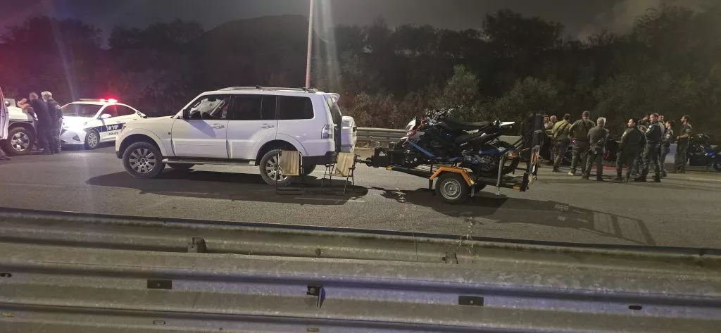 בריונות בכבישים באשדוד, צילום: דוברות משטרת ישראל
