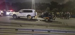 בריונות בכבישים באשדוד, צילום: דוברות משטרת ישראל