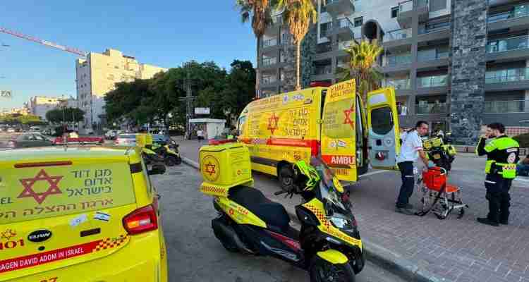 מהזירה ברחוב דוב גור, צילום: דוברות הצלה דרום