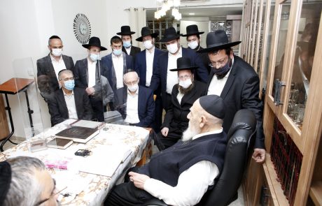 התבטאות ראשונה בקולו: נשיא מועצת חכמי התורה קורא להתחסן