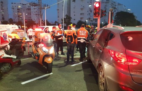 חמישה נפגעים בדרגות קל ובינוני בתאונה באשדוד