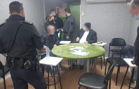 בפעילות ממוקדת של השוטרים הלילה ולפני זמן קצר, אותרו במבנה באשדוד קבוצת אנשים שהפרו את ההנחיות