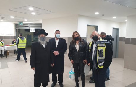 אמש באשדוד: כאלף מתחסנים בערב אחד