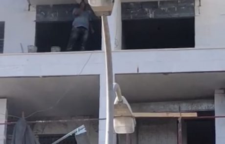 צפו בתיעוד שהביא לסגירת אתר בנייה בעיר בעקבות ליקויי בטיחות המסכנים את חיי העובדים